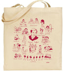 François Truffaut - Collector Tote Bag by Nathan Gelgud